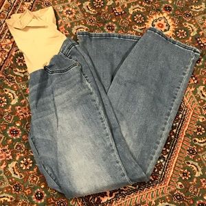 Maternity jeans size Large